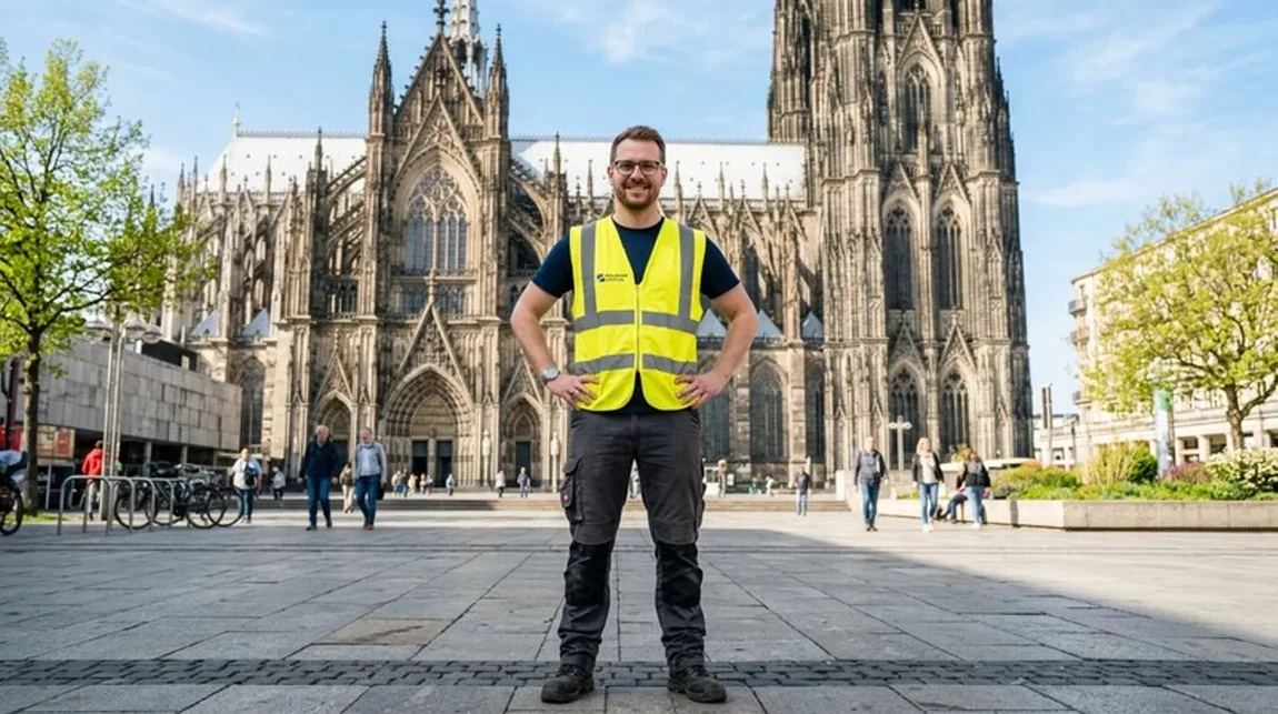 Steuer Homeoffice Mann Laptop Abend Schreibtischlampe Muenchen