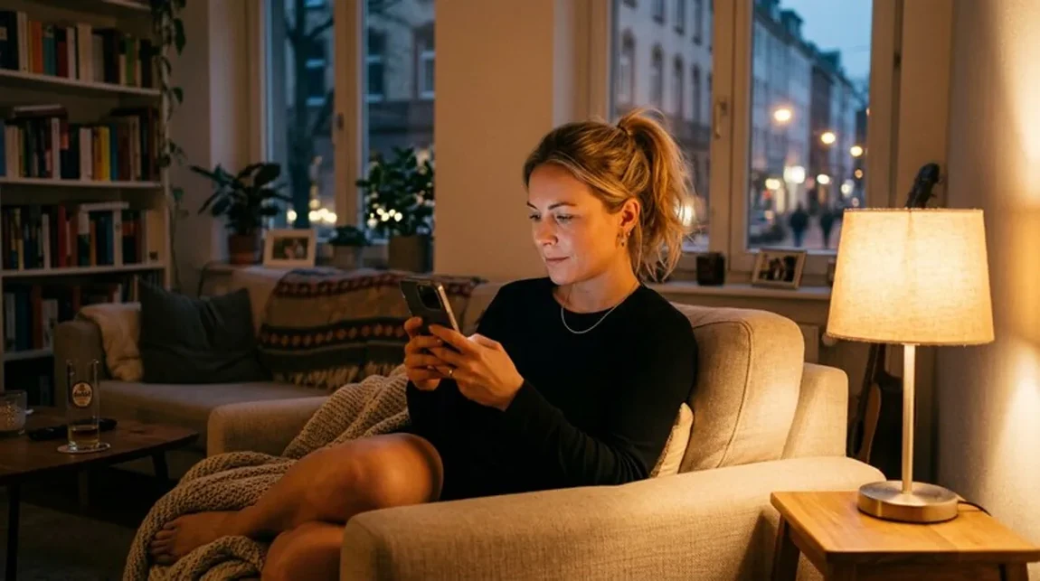 Steuer Homeoffice Mann Laptop Abend Schreibtischlampe Muenchen
