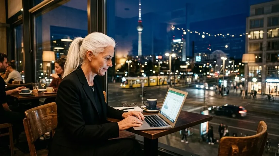 Steuer Einzelbuero Frau Laptop Konzentriert Stille Muenchen - Spekulationsfrist Ratgeber